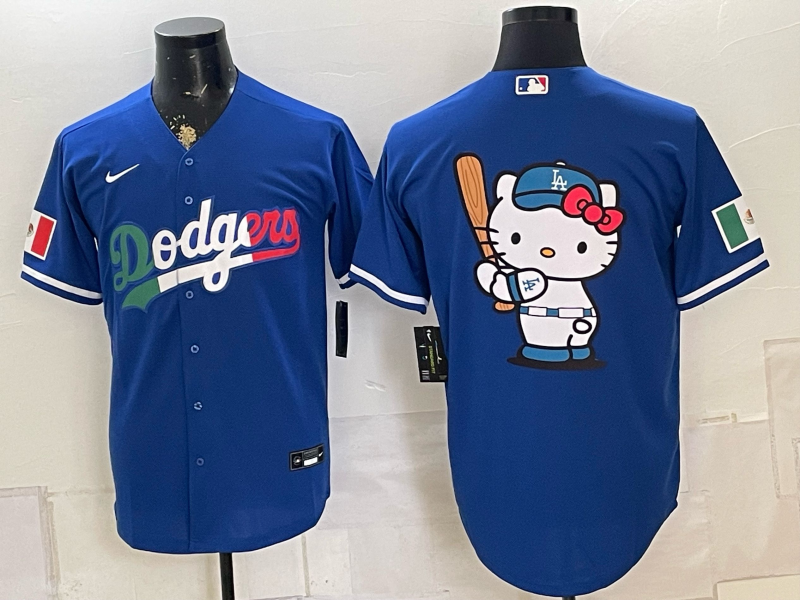 Men Los Angeles Dodgers blank blue Game 2026 Nike MLB Jersey 0826003